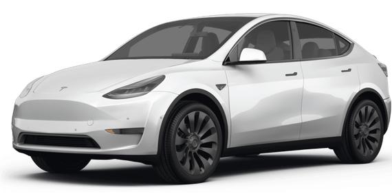 TESLA MODEL Y 2022 7SAYGDEF3NF346400 image